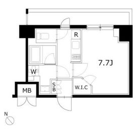 KDXレジデンス豊洲 627 間取り図