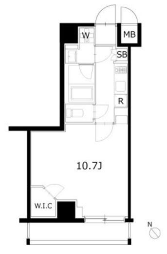 KDXレジデンス豊洲 708 間取り図