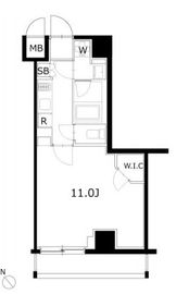 KDXレジデンス豊洲 718 間取り図