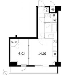 KDXレジデンス豊洲 815 間取り図