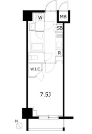 KDXレジデンス豊洲 104 間取り図