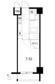 KDXレジデンス豊洲 114 間取り図