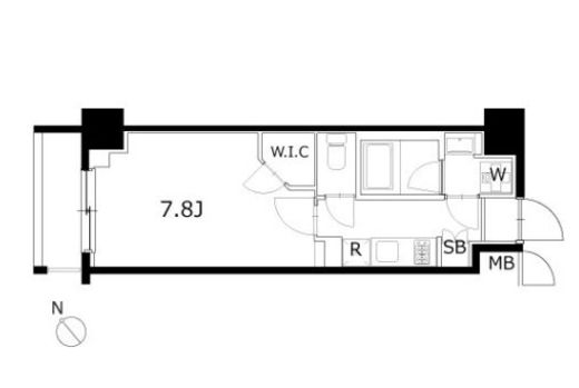 KDXレジデンス豊洲 117 間取り図