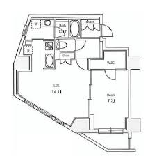 JP noie 小石川富坂 (ジェーピーノイエ小石川富坂) 1301 間取り図