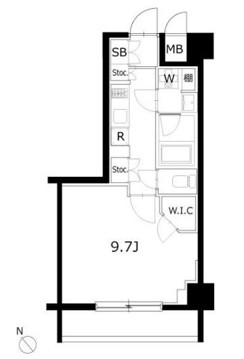 KDXレジデンス豊洲 213 間取り図