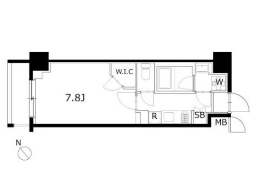 KDXレジデンス豊洲 221 間取り図