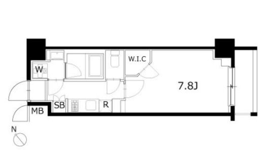 KDXレジデンス豊洲 304 間取り図