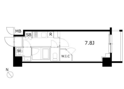 KDXレジデンス豊洲 309 間取り図
