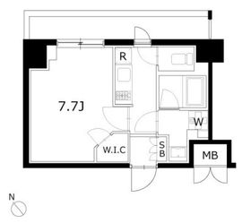 KDXレジデンス豊洲 332 間取り図