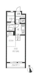 レジディア笹塚 108 間取り図