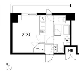 KDXレジデンス豊洲 342 間取り図