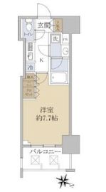 シティハウス東麻布 9階 間取り図