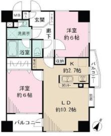 カインドステージ高輪台 5階 間取り図