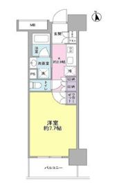 スタイリオ品川中延 1107 間取り図