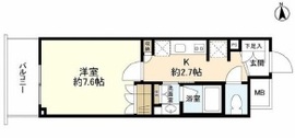 スタイリオ品川中延 312 間取り図