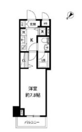 ルクレ日本橋馬喰町 1204 間取り図