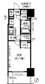 シティハウス東麻布 2階 間取り図