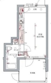 ラグディア高輪 1階 間取り図