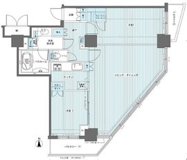 フェニックス西参道タワー 23階 間取り図