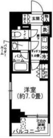 シティハウス東麻布 10階 間取り図