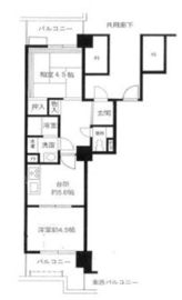 晴海ビュータワー（晴海アイランドトリトンスクエアビュータワー） 3階 間取り図