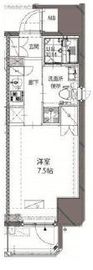 ベルジューレ神保町 301 間取り図