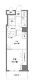 カスタリア新富町 803 間取り図