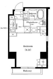 ラクラス新中野 210 間取り図