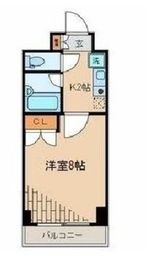 フォレシティ秋葉原 1006 間取り図