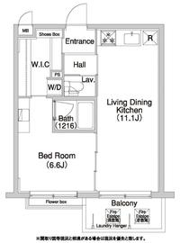 コンフォリア学芸大学 208 間取り図