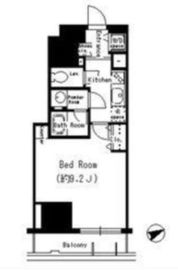 コンフォリア要町 1104 間取り図