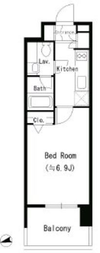 MFPRコート蒲田 303 間取り図