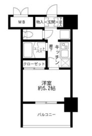 メインステージ南麻布4 11階 間取り図