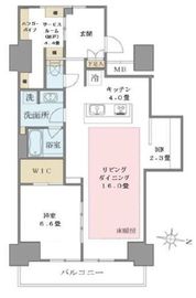 ブリリアイスト東雲キャナルコート 531 間取り図