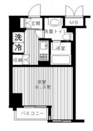 セリーズ門前仲町 703 間取り図