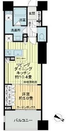 ライオンズ日本橋浜町リバーノート 12階 間取り図