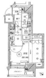 セジョリ目黒 10階 間取り図