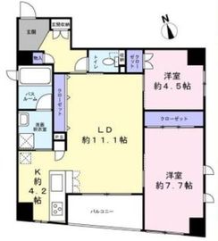 グリーンパーク日本橋アペゼ 3階 間取り図