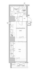 シーネクス千代田岩本町 10階 間取り図