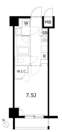 KDXレジデンス豊洲 217 間取り図