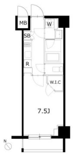 KDXレジデンス豊洲 315 間取り図