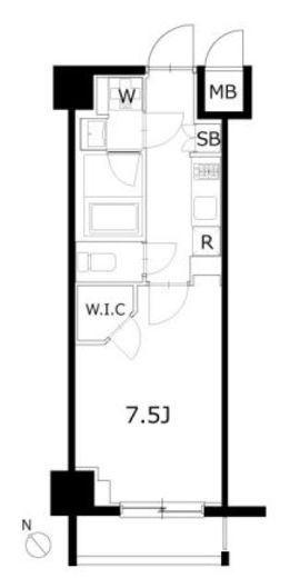 KDXレジデンス豊洲 324 間取り図