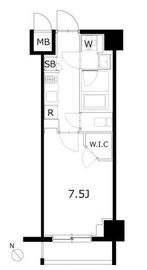 KDXレジデンス豊洲 413 間取り図