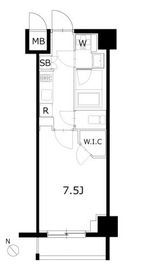 KDXレジデンス豊洲 415 間取り図