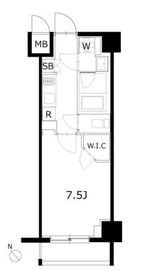 KDXレジデンス豊洲 421 間取り図