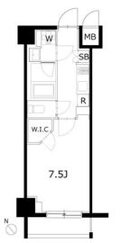 KDXレジデンス豊洲 424 間取り図