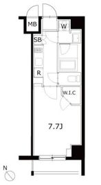 KDXレジデンス豊洲 509 間取り図