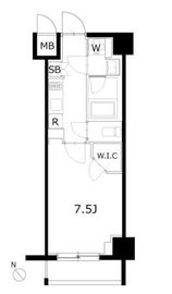 KDXレジデンス豊洲 517 間取り図