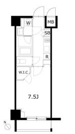 KDXレジデンス豊洲 518 間取り図