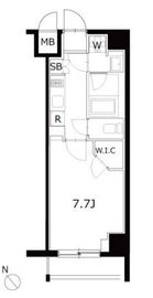 KDXレジデンス豊洲 605 間取り図